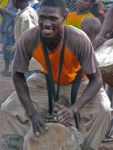 Namory Keita, drummer from Sangbarala, Guinea